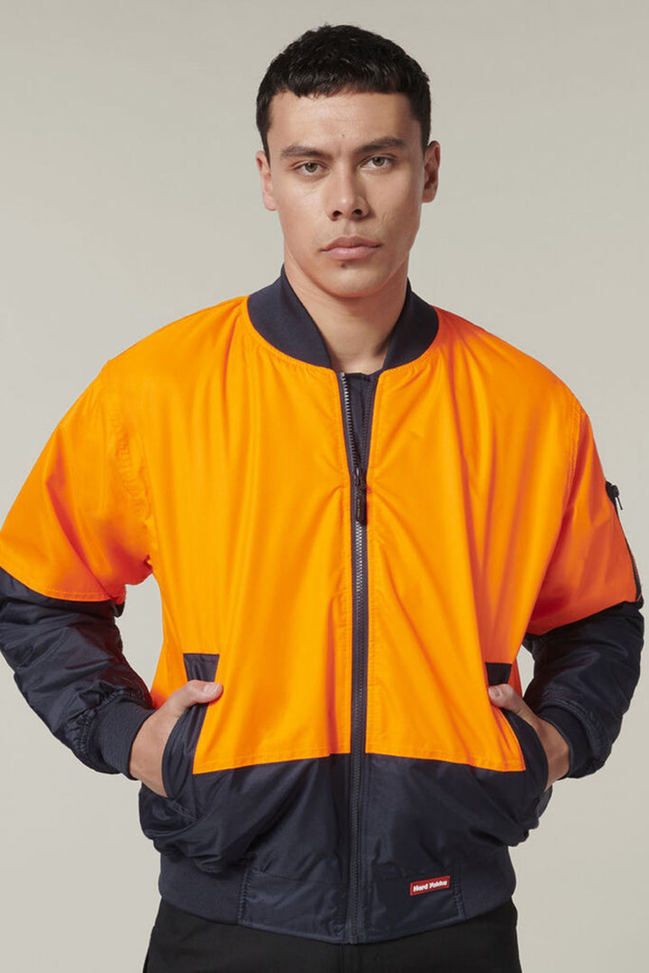 Core Hi-Vis 2 Tone Waterproof Bomber Jacket - Y06670