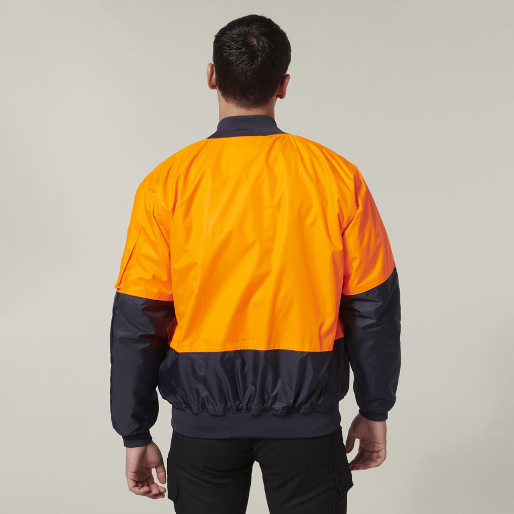 Core Hi-Vis 2 Tone Waterproof Bomber Jacket - Y06670