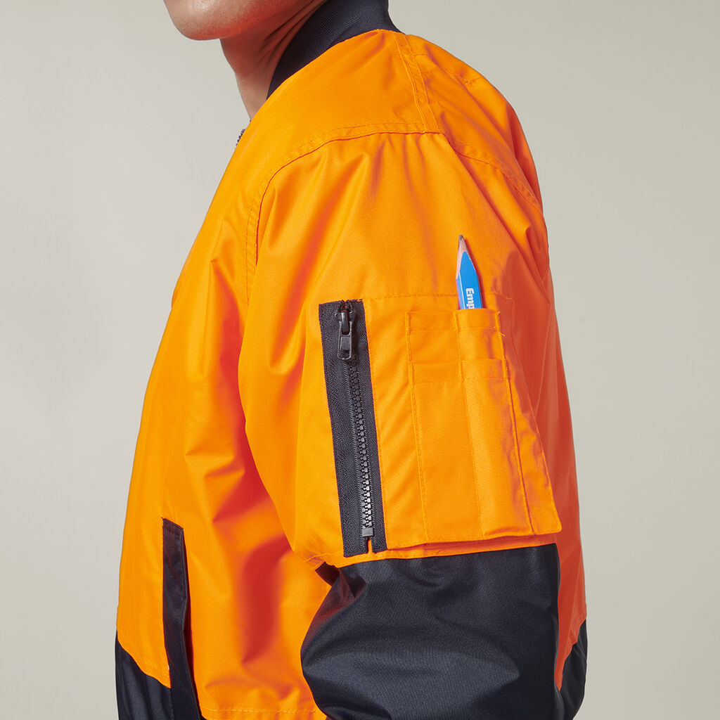 Core Hi-Vis 2 Tone Waterproof Bomber Jacket - Y06670