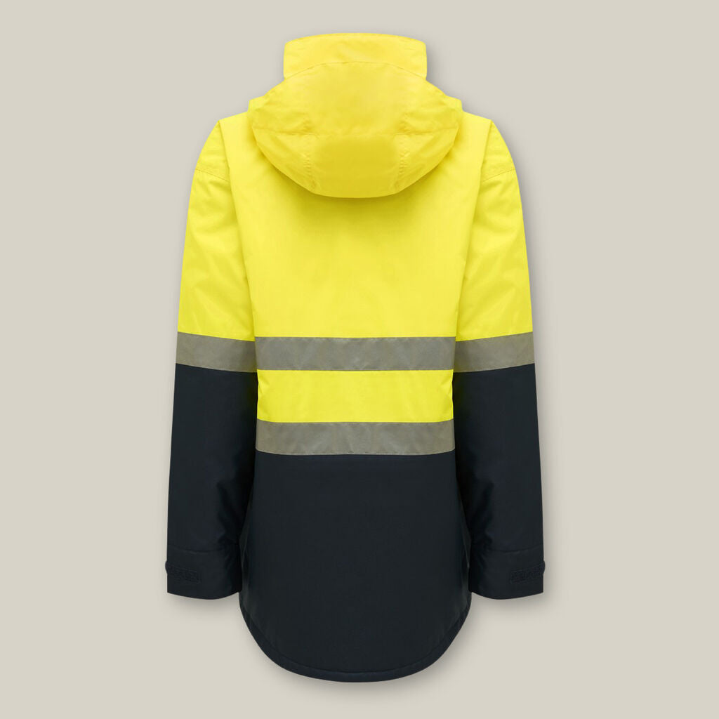 Core Hi-Vis 2 Tone Taped Quilted Waterproof Jacket - Y06685