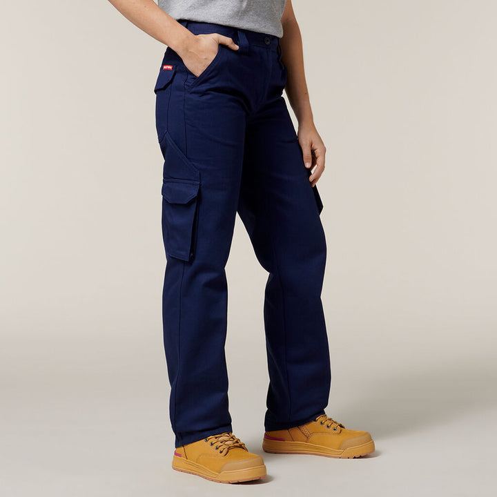 Women’s Cotton Drill Cargo Pant - Y08079