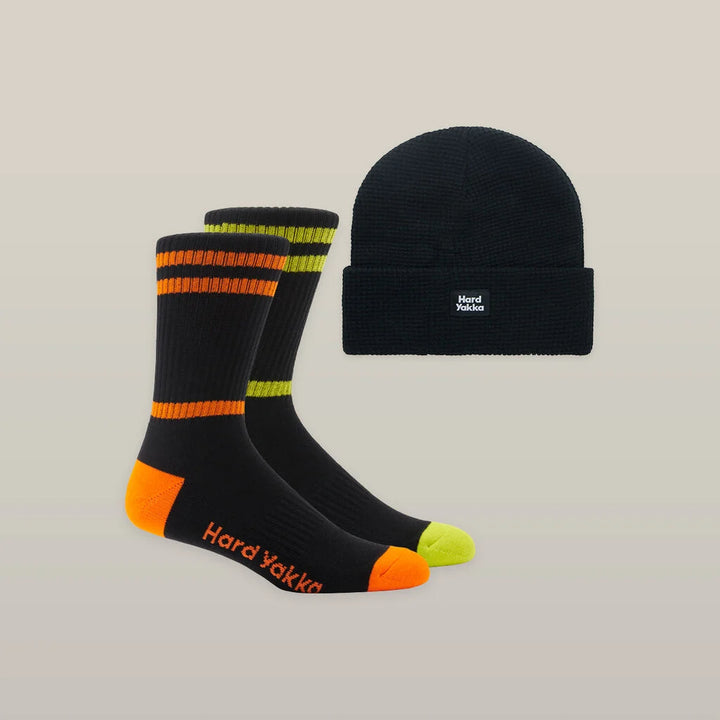 2 Pack Sock Beanie Bundle Pack - Y20110