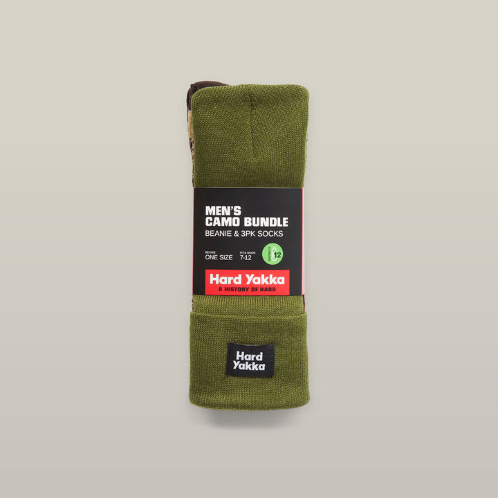 Camo Sock & Beanie Bundle - Y22943