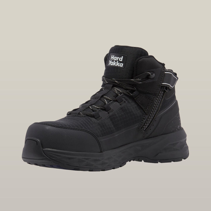 X Range Mid Composite Toe Safety Boot - Black - Y60363