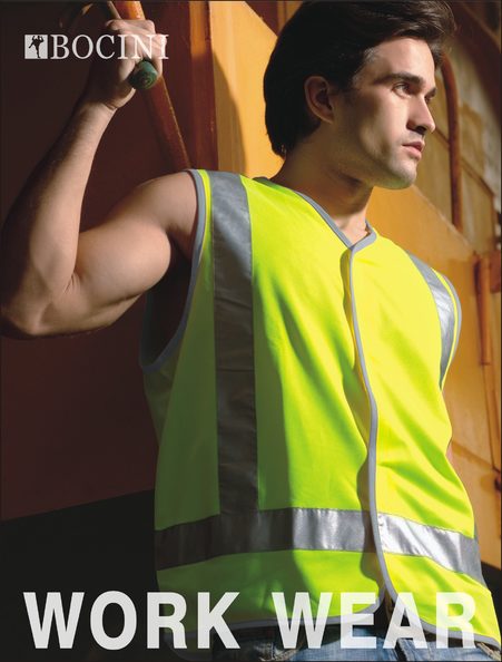 Hi Vis Safety Vest with Reflective Tape SJ0322