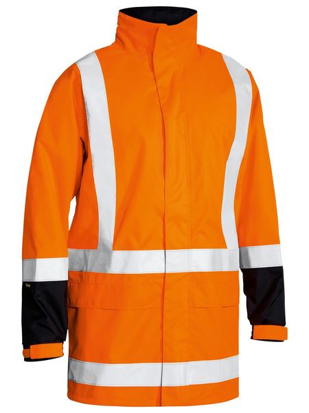 Taped Hi Vis Rain Shell Jacket - BJ6967T