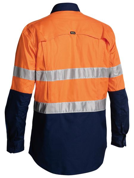 Taped Two Tone Hi Vis X Airflow Ripstop Long Sleeve - BS6415T