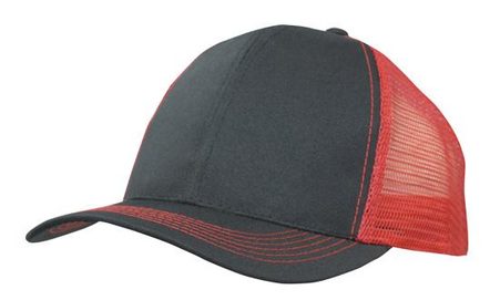 Breathable Poly Twill With Mesh Back - 3819