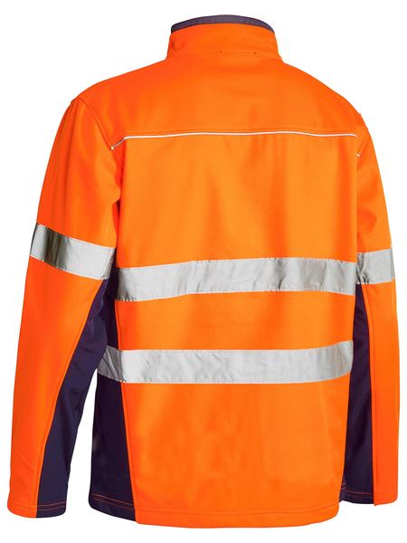 Taped Hi Vis Soft Shell Jacket - BJ6059T