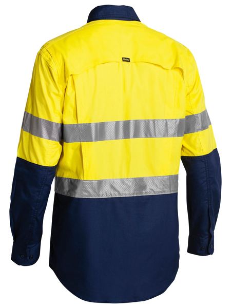 Taped Two Tone Hi Vis X Airflow Ripstop Long Sleeve - BS6415T