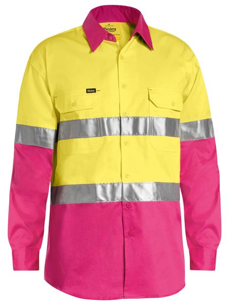 Taped Hi Vis Cool Lightweight Shirt - BS6696T