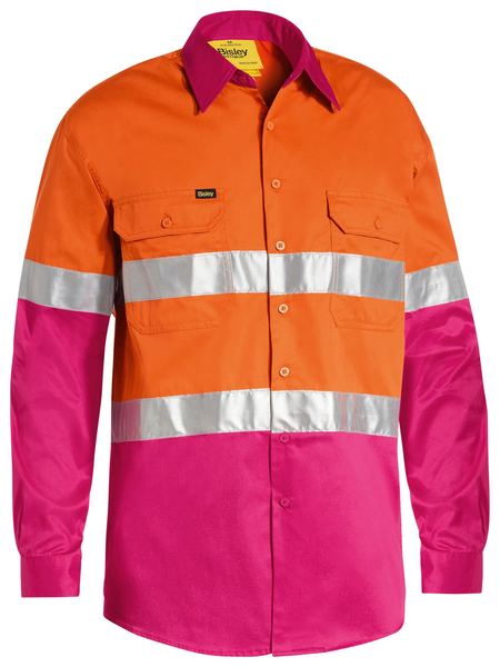 Taped Hi Vis Cool Lightweight Shirt - BS6696T