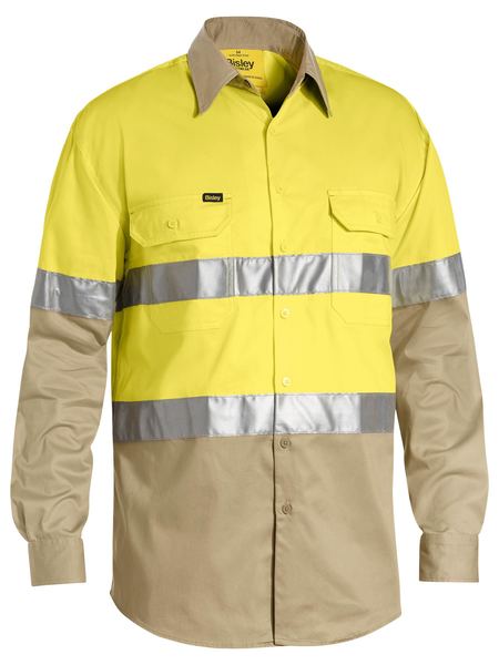 Taped Hi Vis Cool Lightweight Shirt - BS6696T