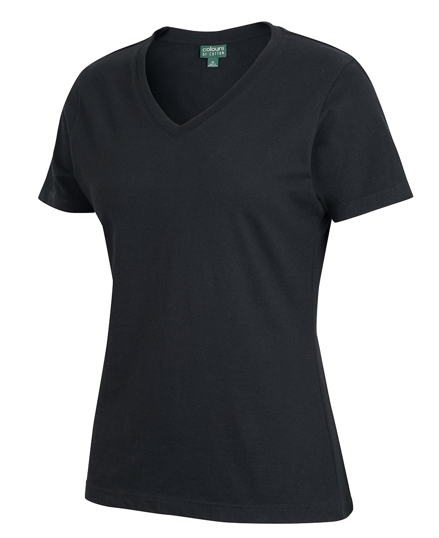 C of C Ladies V Neck Tee - 1VT1