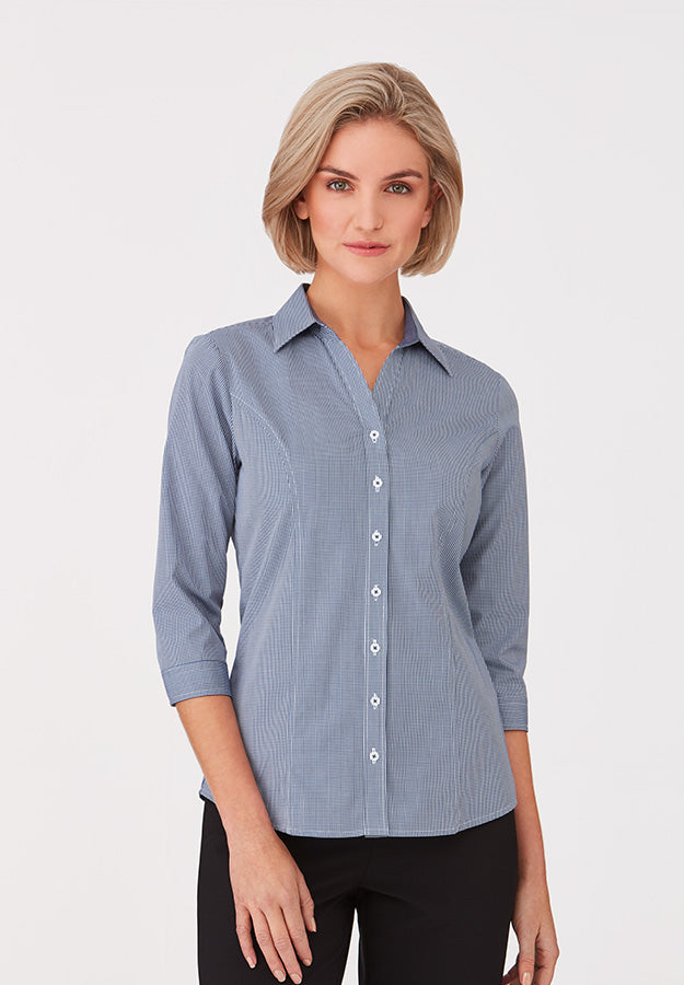 Pippa Check 3/4 Sleeve Shirt - 2444