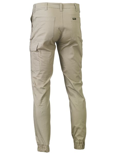 Stretch Cotton Drill Cargo Cuffed Pants - BPC6028