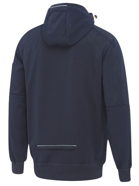 Work Fleece Zip-Front Hoodie with Sherpa Lining - BK6925