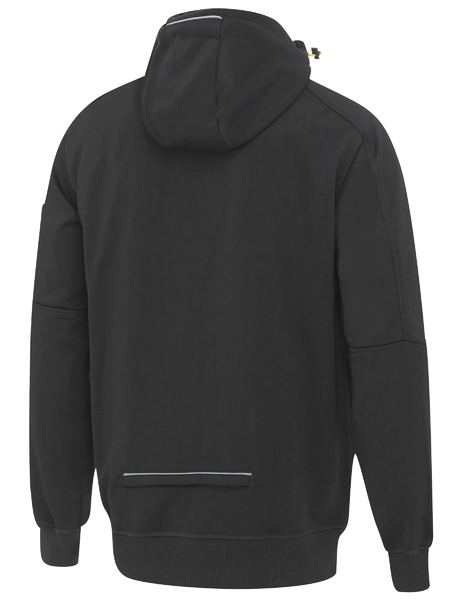 Work Fleece Zip-Front Hoodie with Sherpa Lining - BK6925