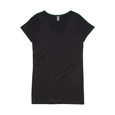 Ladies V-Neck Tee 4010