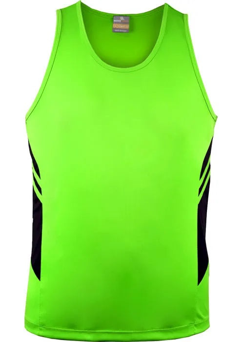 Kids Tasman Singlet 3111 (4 Colours)