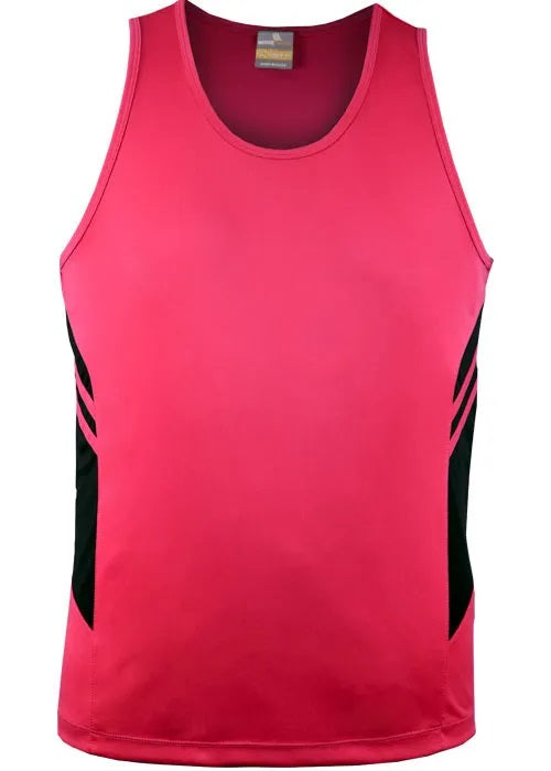 Kids Tasman Singlet 3111 (4 Colours)