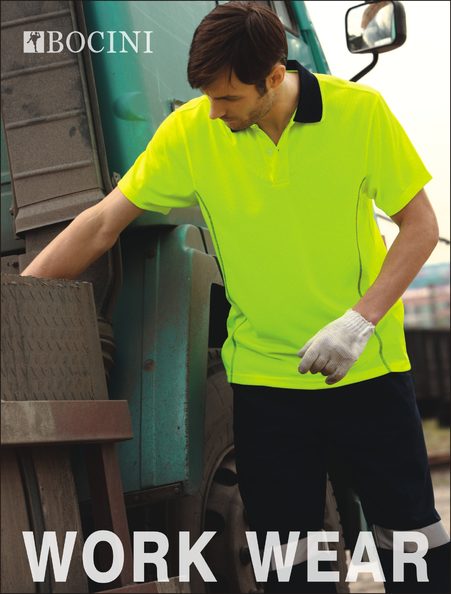 Hi Vis Stitch Essentials Polo SP1241