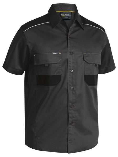 Flx & Move Mechanical Stretch Shirt Short Sleeve - BS1133