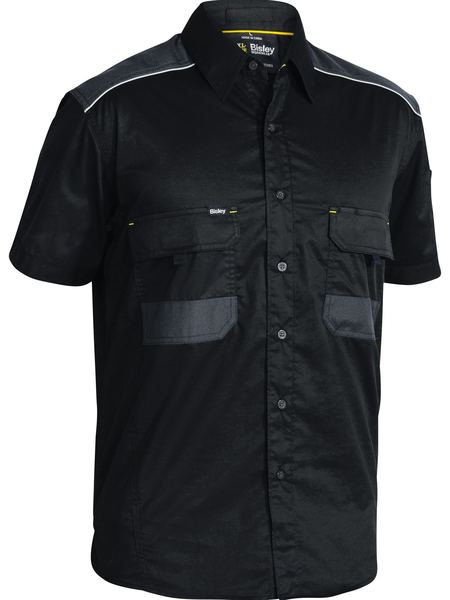 Flx & Move Mechanical Stretch Shirt Short Sleeve - BS1133