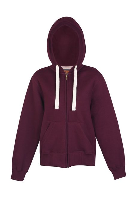 Ladies/Junior Heavy Zip Fleece Hoodie - FZ99UN