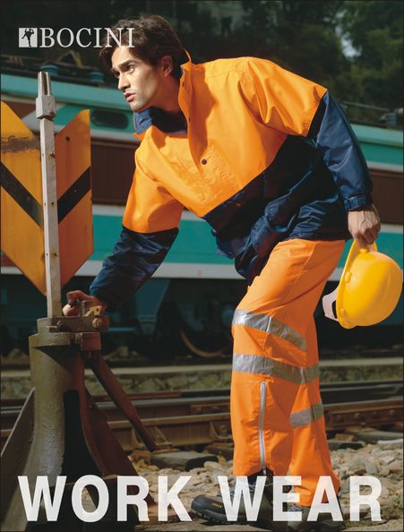 Hi Vis Mesh Lined Safety Jacket SJ0433