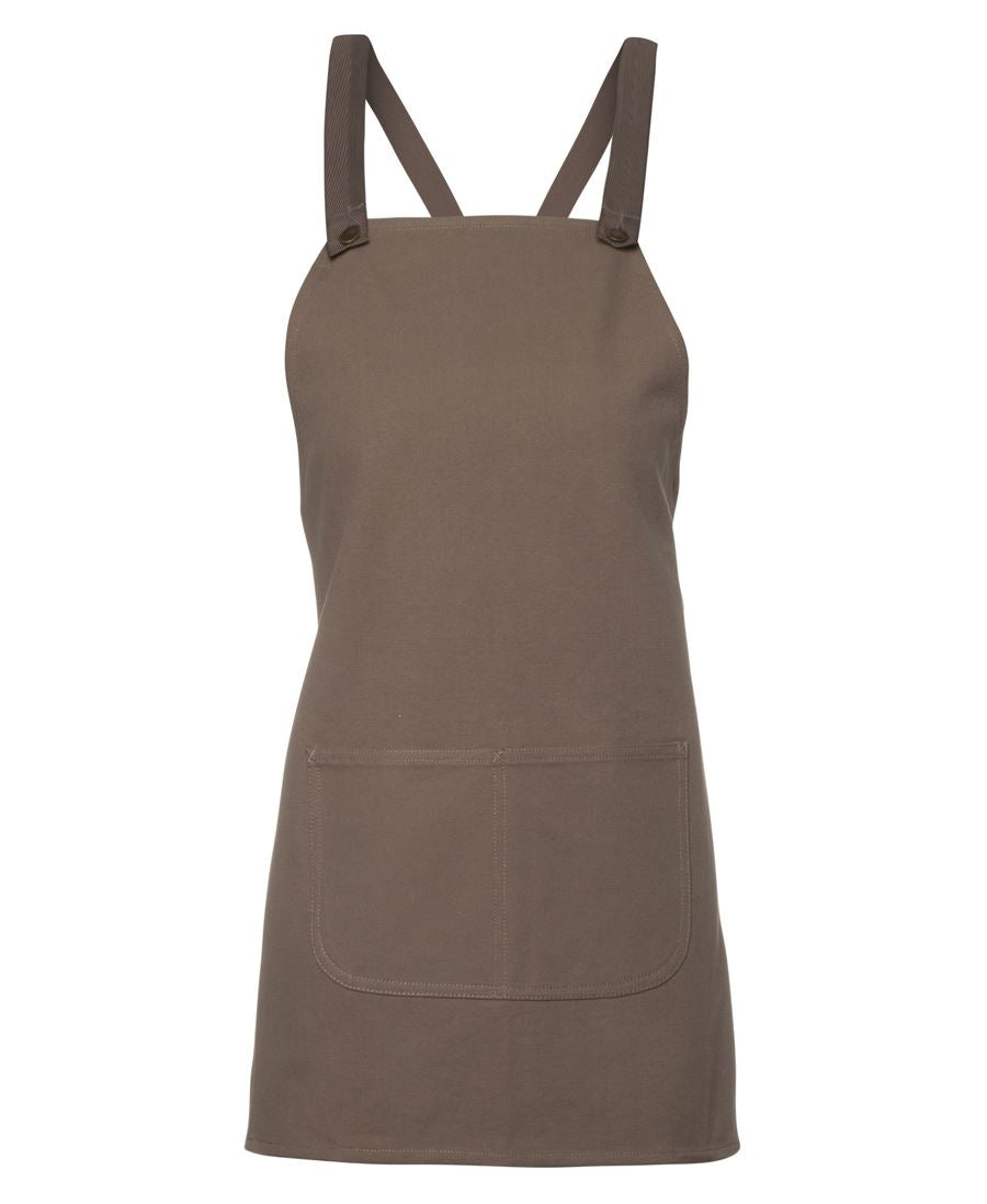 JB's Cross Back Bib Canvas Apron (Without Strap) - 5ACBE