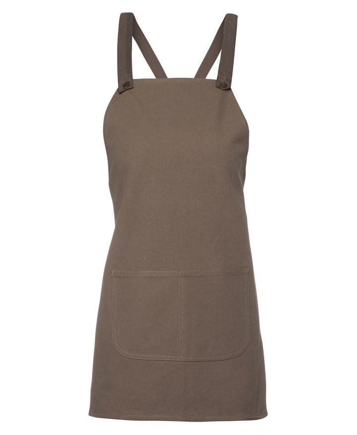 JB's Cross Back Bib Canvas Apron (Without Strap) - 5ACBE