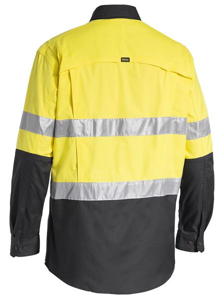 Taped Two Tone Hi Vis X Airflow Ripstop Long Sleeve - BS6415T