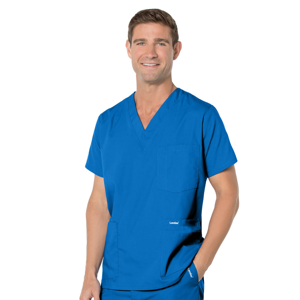 Men's 5-Pocket Scrub Top - 7489