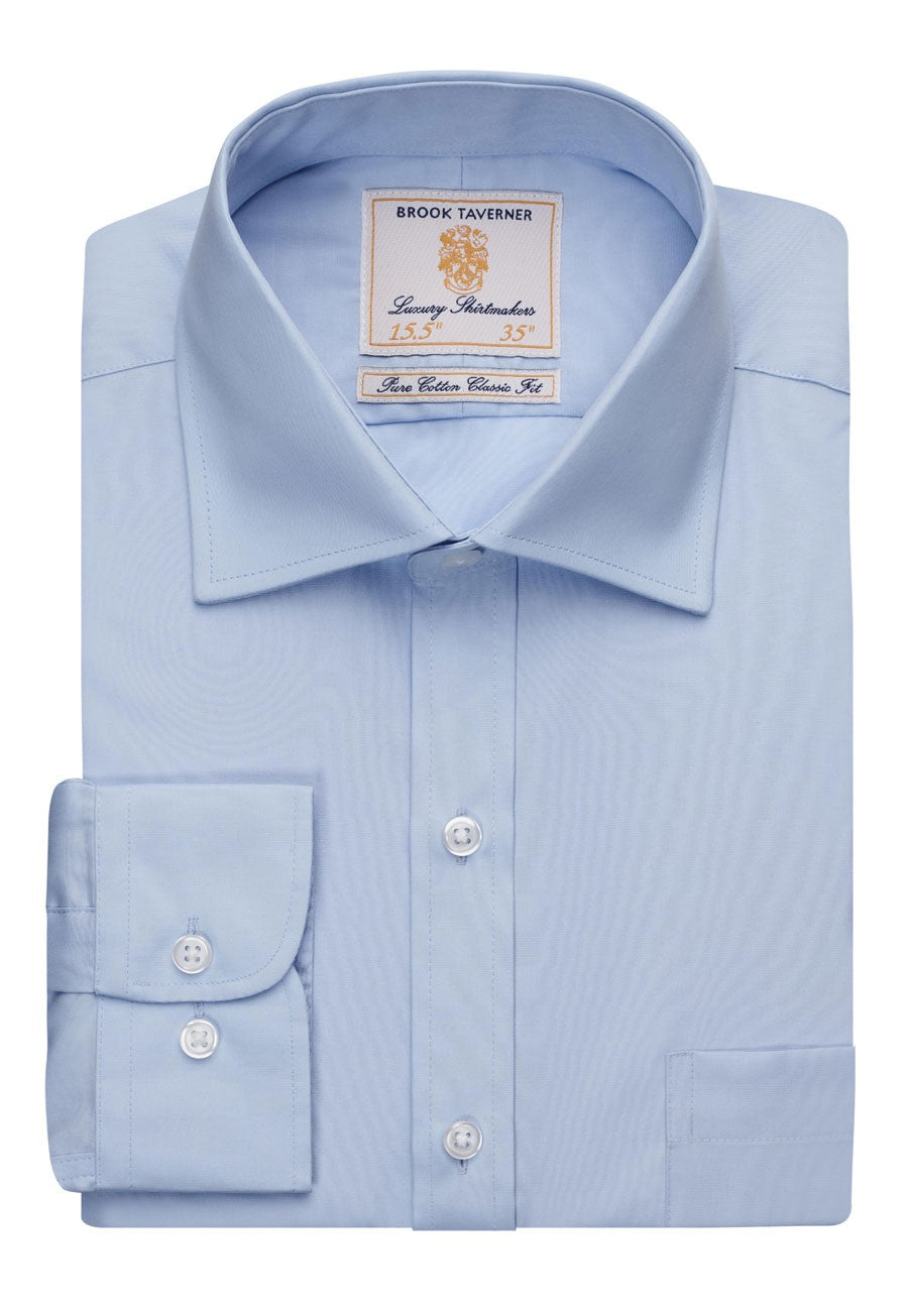 Cheadle Men's Classic Fit Single Cuff L/S Shirt - 7641