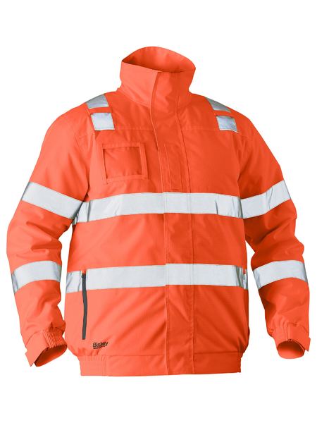 Taped Hi Vis Wet Weather Bomber Jacket - BJ6770T