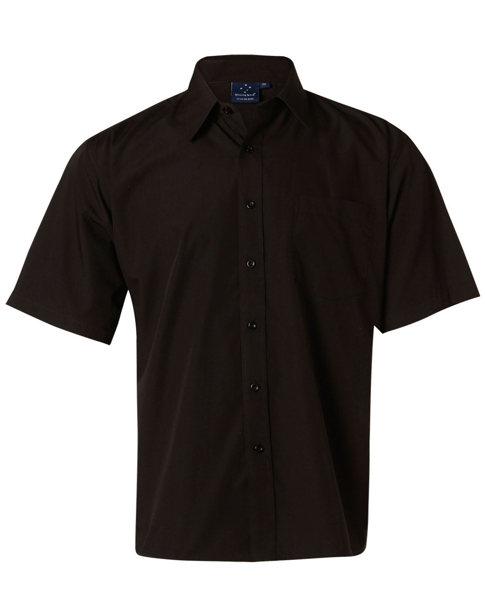 Men's Poplin Short Sleeve Shirt - BS01S