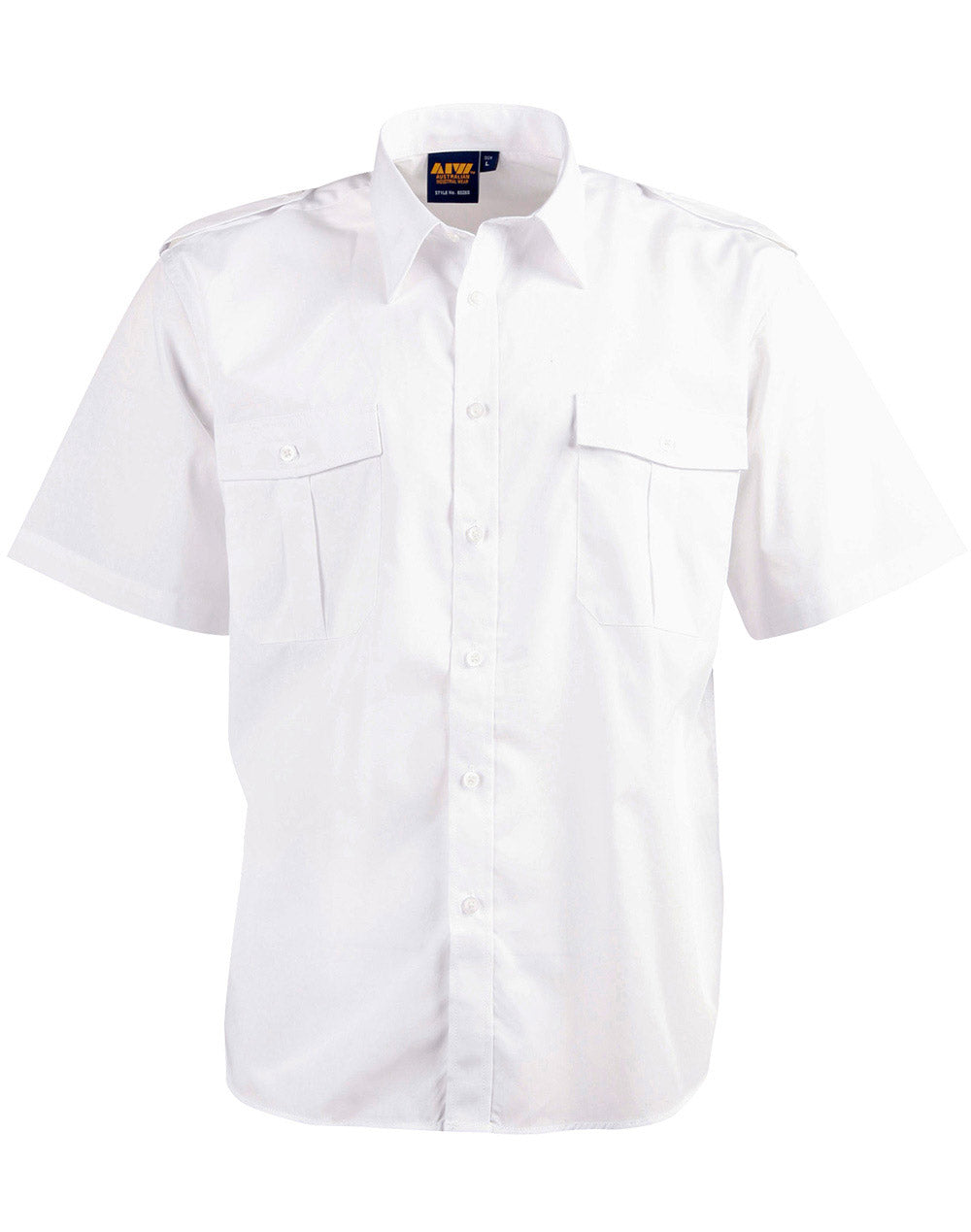 Unisex Epaulette Short Sleeve Shirt - BS06S