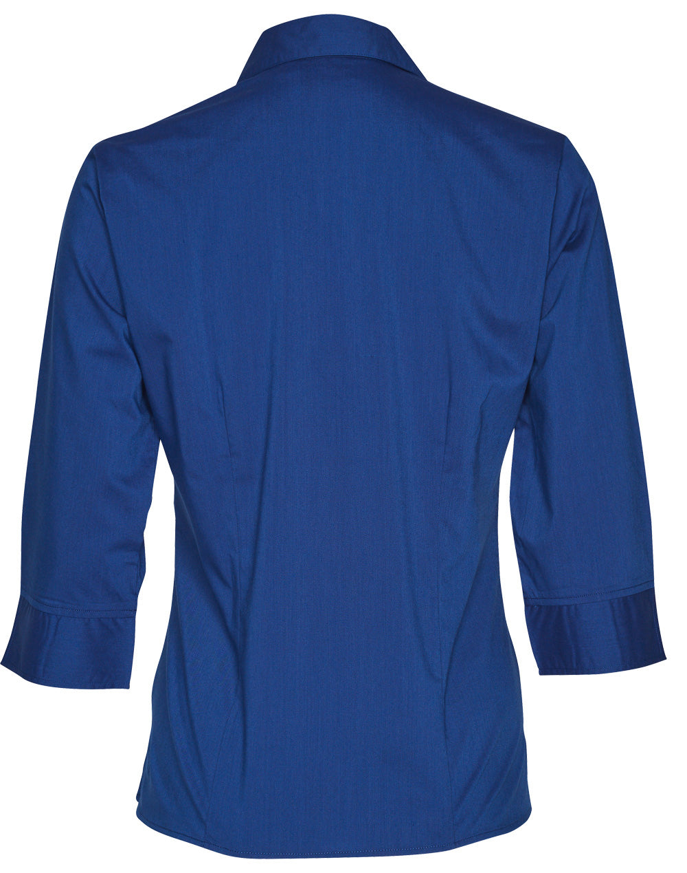 Ladies 3/4 Teflon Shirt Open Neckline - BS07Q