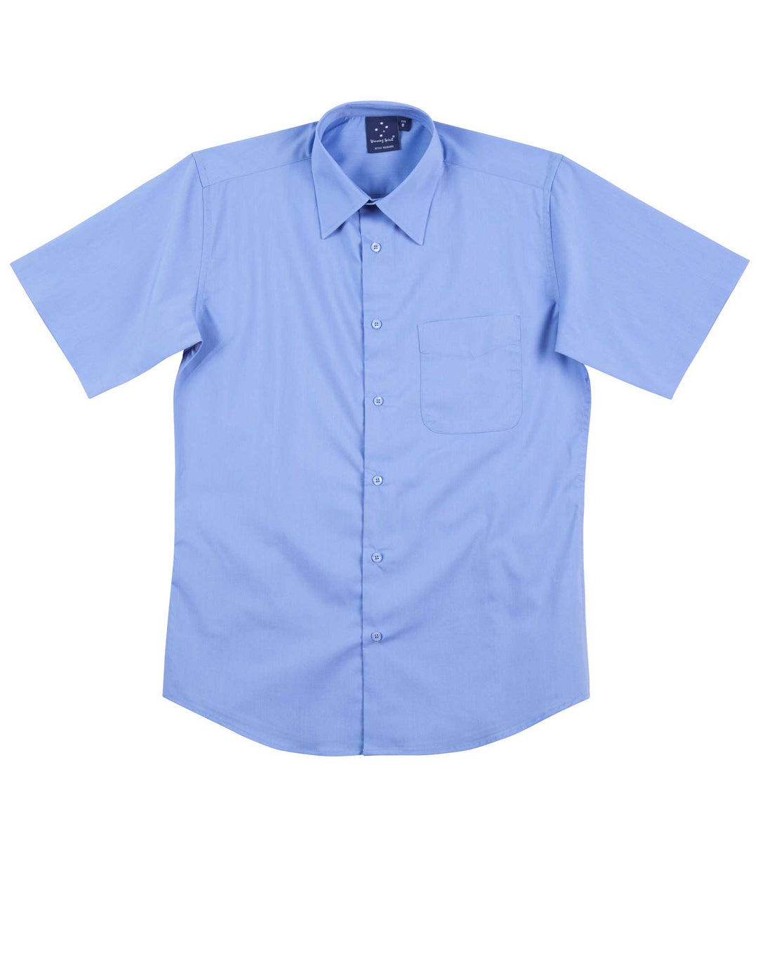 Men's Short Sleeve Teflon Business Shirt - BS08S