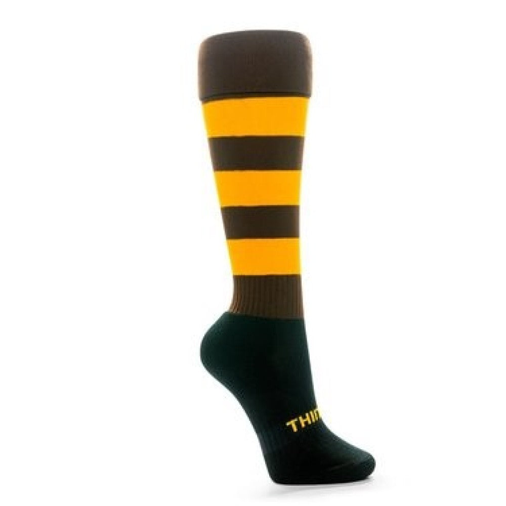 Hoops ThinSkins Socks (9 Colours) - 6 Pack