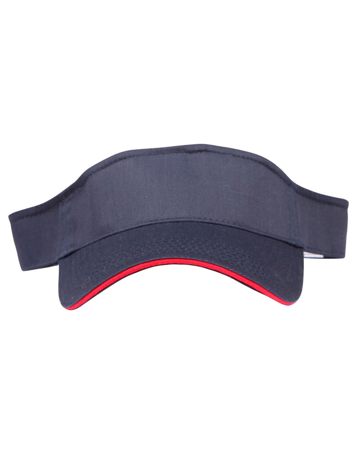 Polo Twill Visor - CH49