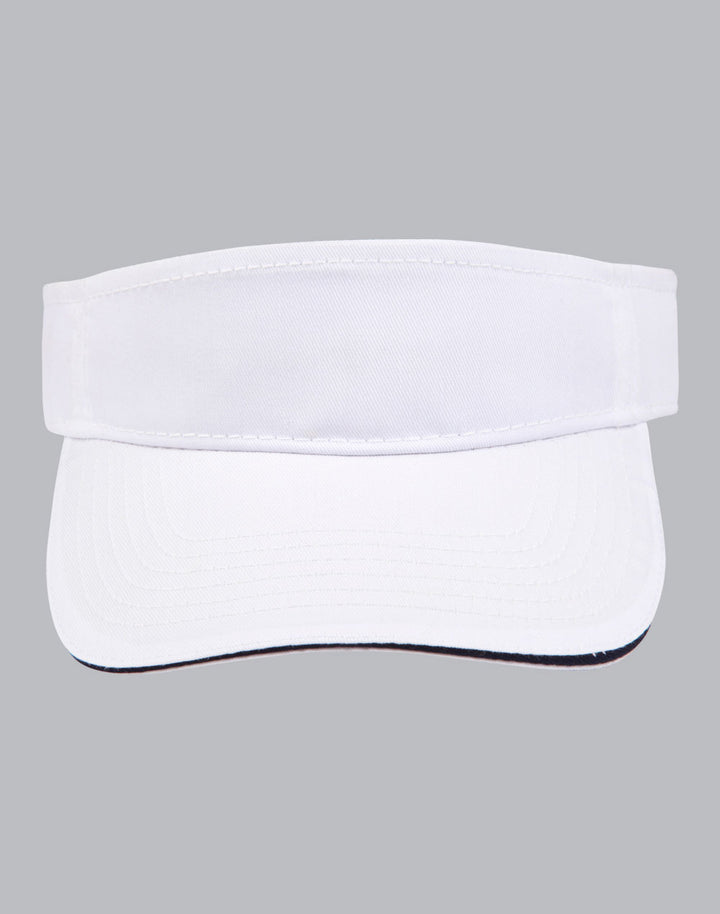 Polo Twill Visor - CH49