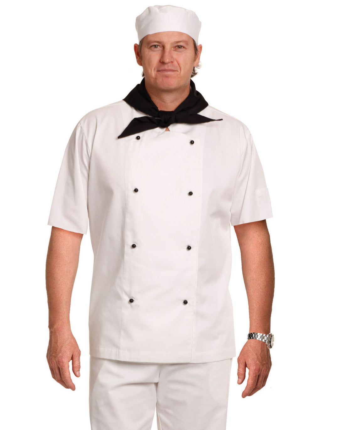 Traditional Chef's Jacket Short Sleeve - CJ02