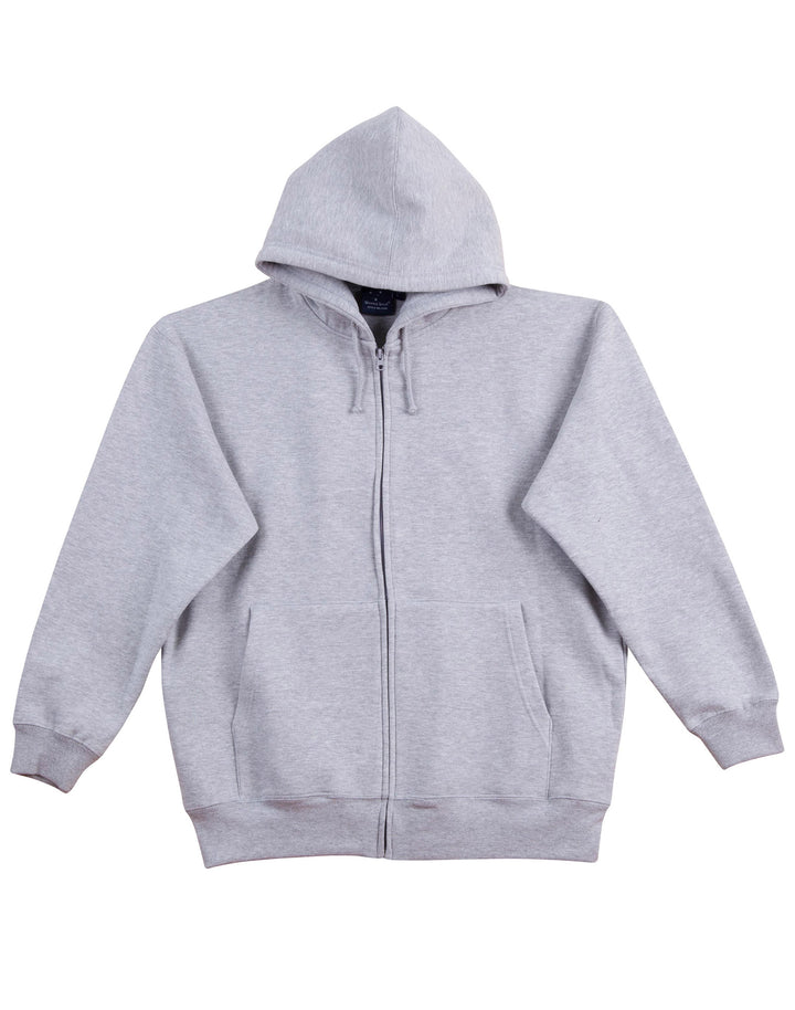 Men's Full Zip Fleecy Hoodie - FL03