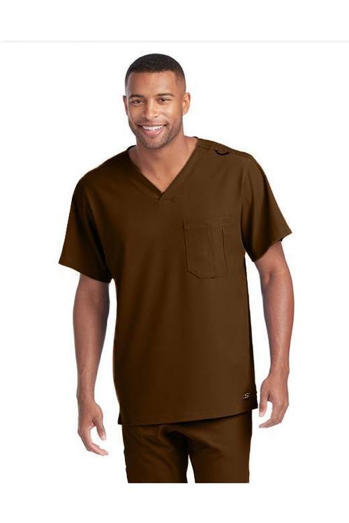 Men's Structure Scrub Top - SK0112 (5 Colours)