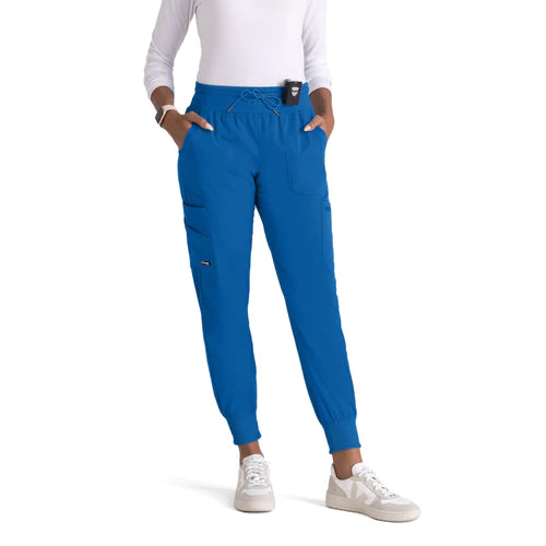 Ladies Carly Jogger Scrub Pant Petite - GRSP527.P