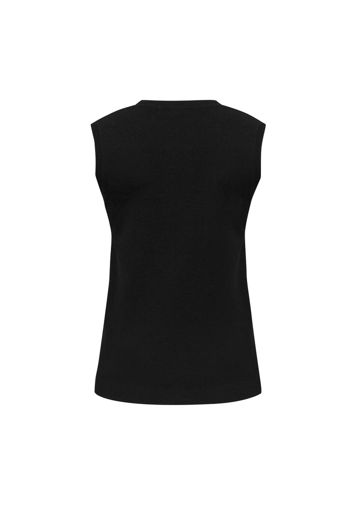 Women's V-Neck Knit Vest - LV3504