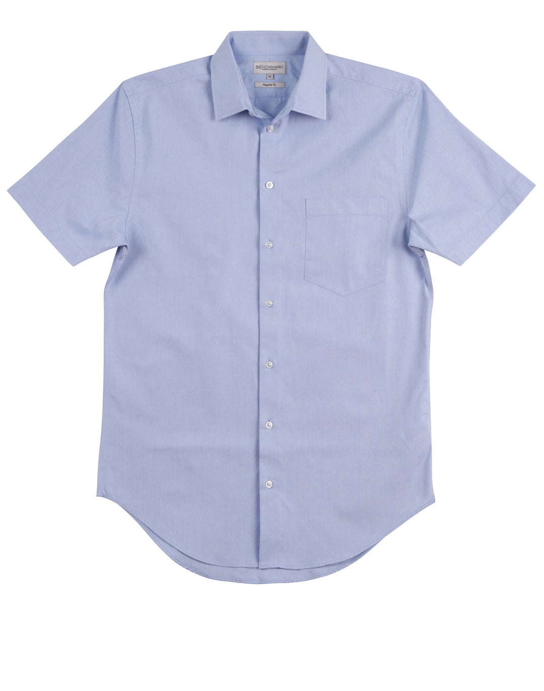 Mens CVC Oxford Short Sleeve Shirt - M7040S