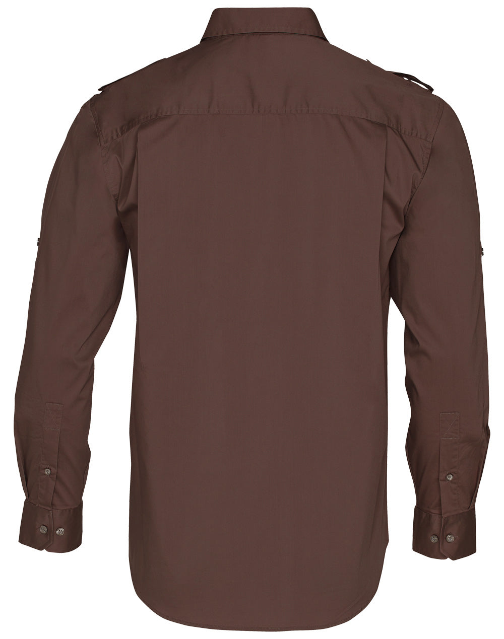 Mens Long Sleeve Military Shirt - M7912